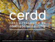 Tablet Screenshot of cerdd.org